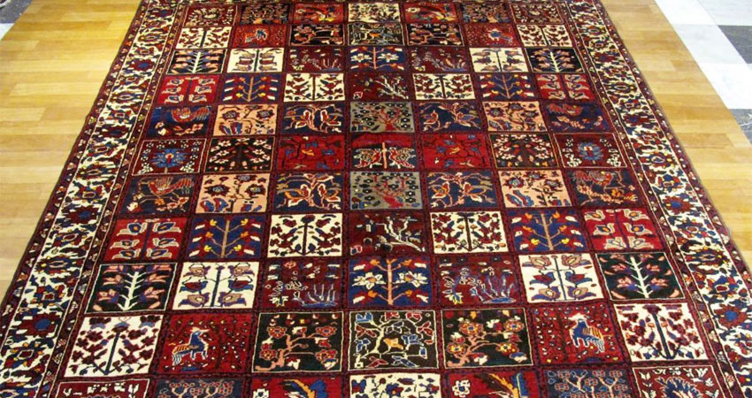 انواع فرش دستباف بختیاری