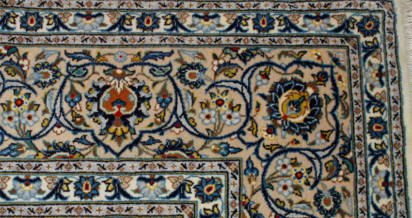 قیمت فرش دستباف کرک و ابریشم کاشان