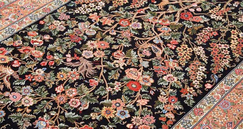 طرح های فرش کاشان دستباف